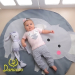 ست لباس نوزده تکه بیمارستانی نوزاد دخترانه طرح خرگوش و قلب دانالو Danaloo